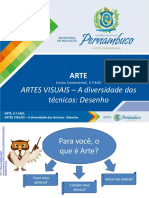 ARTES VISUAIS - Cultura Visual A Expressão e o Cotidiano