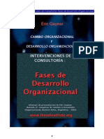 Cambio Organizacional y Desarrollo Organizacional