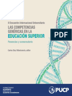 II EncuentroInt Competencias Genericas en Edusup PDF