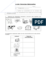 Prueba C Naturales Invertebradosssssssss