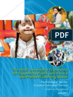 EDU Framework For Curriculum Severe and Profound Learning Needs PDF