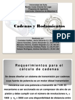 Cadenas y Rodamientos