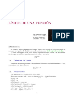 Capitulo 1 Limite de Funciones PDF