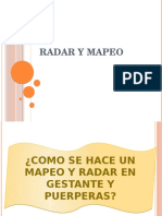 Mapeo y Radar de Gestantes