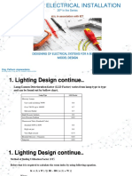 Electrical Installation-Sample Design Lighting