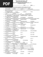 Midterm ExamINATION in COMPUTER sYSTEMS sERVICING g11