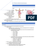 Lectura de Electrocardiograma