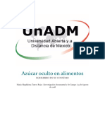 Azúcar Oculto en Alimentos Proyecto Final