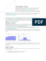 Parametric Test