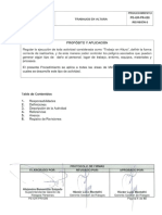 08 PE-GR-PR-009 Trabajos en Altura PDF