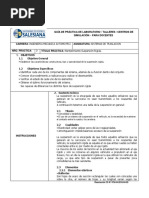 Guías de Practicas de Mantenimiento Suspensión Rígida.