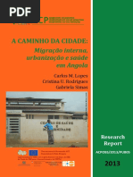 A Caminho Da Cidade Migração Interna Angola