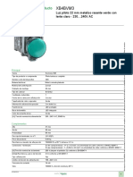 Luces Pilotos Verde - XB4BVM3 PDF