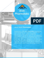 Arch Pharmalabs - Manufacturing