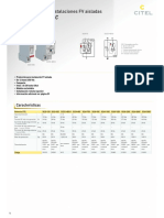 Protecciones DPS FV Instalaciones FV Aisladas