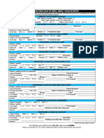 Autorización para Viaje - Planilla