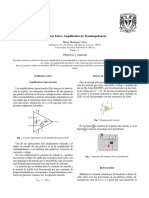 Amplificador de Transimpedancia