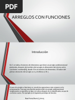 Arreglos Con Funciones