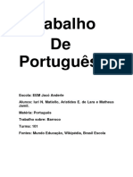 Trabalho de Português