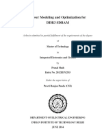 Power Modeling and Optimization For Ddr3 Sdram