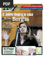 Cristina Kirchner La Lucresia Borgia