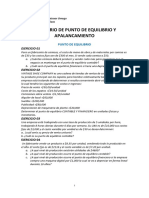 Seminario de Punto de Equilibrio Y Apalancamiento: Ejercicio 01