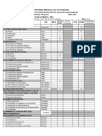 Adulto Mayor - Informe Mensual de Actividades