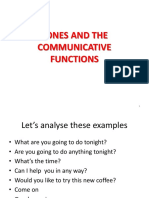 Tones and The Communicative Functions