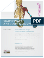 Simpleware, Anybody & Ansys: Case Study