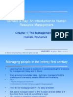 Banfield & Kay: An Introduction To Human Resource Management