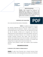 Casacion 392-2016 - Imputacion Necesaria y Excepción de Improcedencia de Acción - Marzo Del 2018