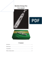 Meridian Energy Pen: User Manual