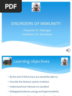 Disorders of Immunity Edited