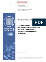 Calibracion de Manometros PDF