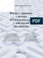 Política, Economía y Método en La Investigación y Aprendizaje de