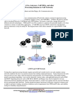 Testing Atas, Gateways, Voip PBXS, and Other Signal Processing Elements in Voip Networks