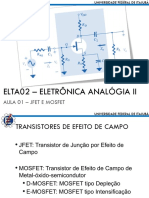 Elta02 - Aula 01 - Jfet e Mosfet