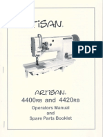 2 Bobbin Dual Needle Industrial Machine PDF