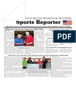 August 15 - 21, 2018 Sports Reporter