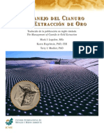 Manejo Cianuro Extracción Oro