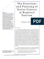 The Functions and Planning of Visitor Centres in Regional Tourism