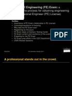 Fundamentals of Engineering (FE) Exam: A