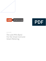 The 450 MHZ Band For The Smart Grid and Smart Metering: White Paper