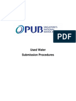 Used Water Submission Procedures