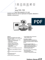 Proline Promag 50H, 53H: Informação Técnica