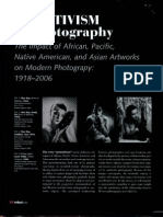 Primitivstism in Photography: The Impact of African, Pacific Native American and Asian Artworks On Modern Photography, 1918-2006