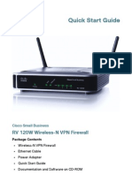 RV 120W Wireless-N VPN Firewall