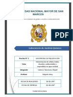 Laboratorio de Analisis 3 Gravimetria 1