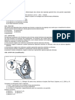 Lista de Exercícios Poríferos e Cnidários