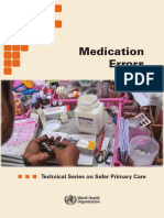 Medication Error Who PDF